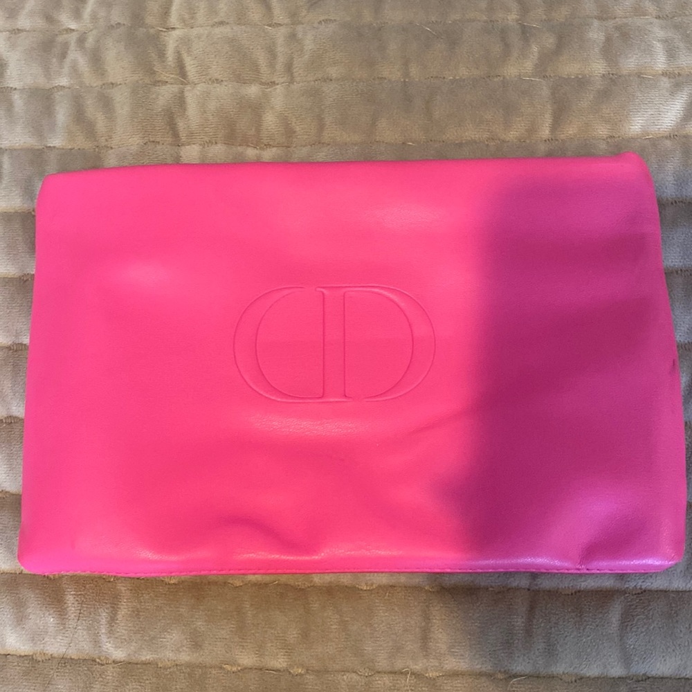 Christian Dior pink clutch